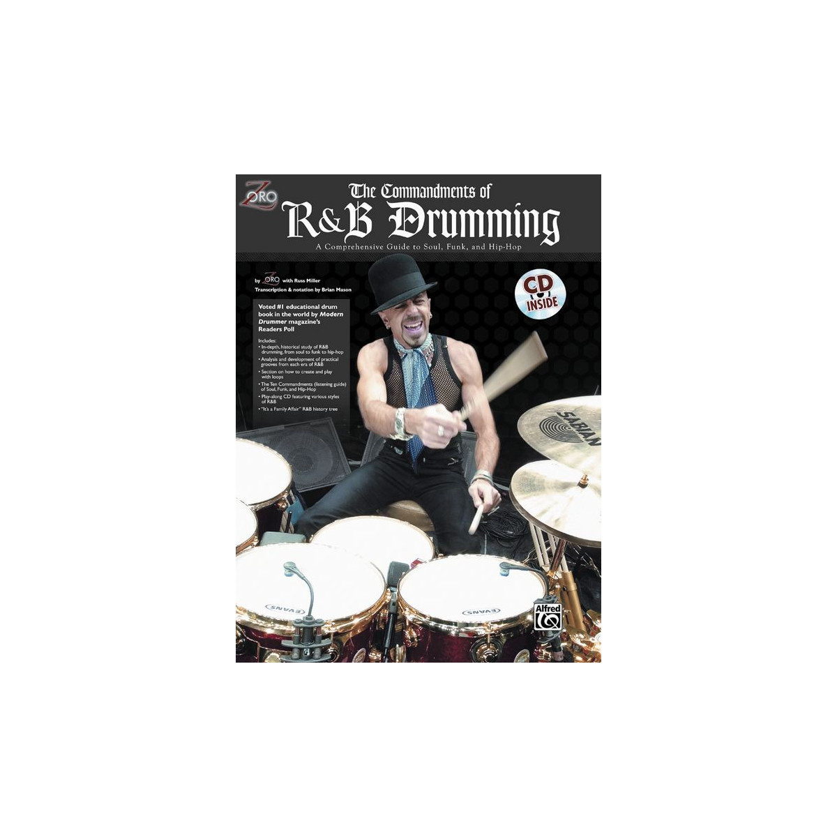 Warner Bross The Commandments of R&B Drumming - Zoro - Metodo y