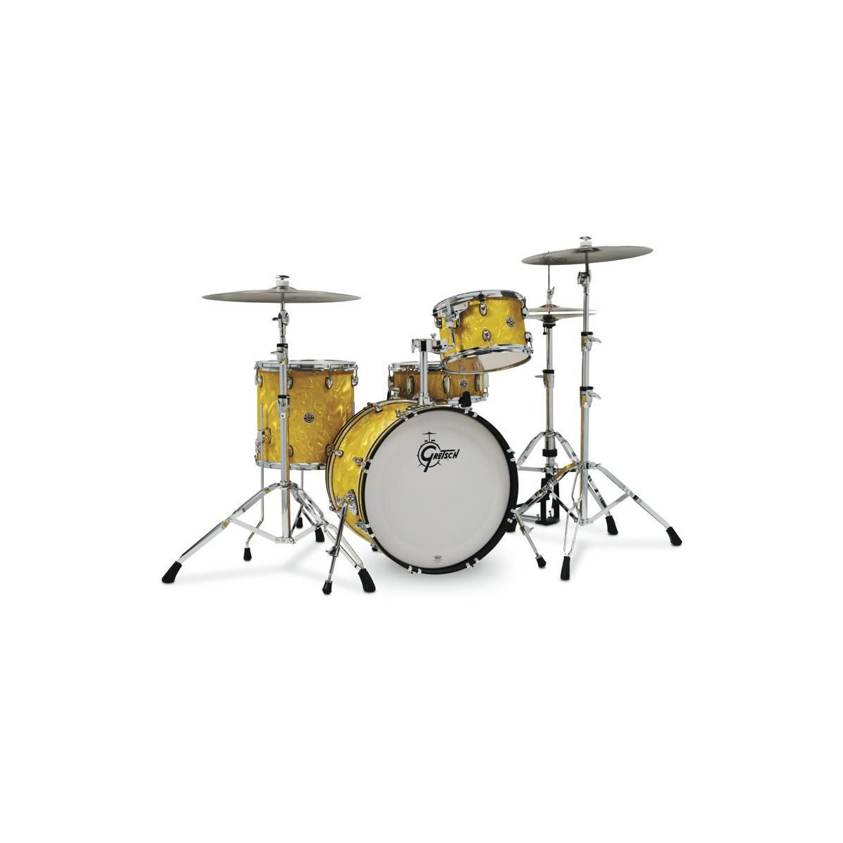 Gretsch Catalina Club Studio Yellow Satin Flame