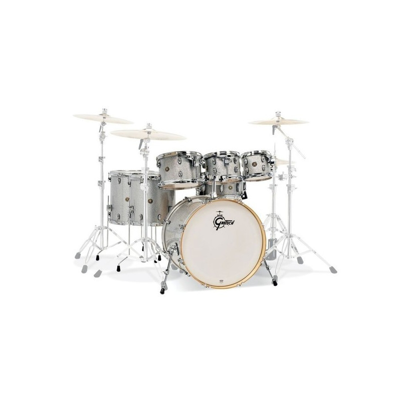 Gretsch Catalina Maple 7 Silver Sparkle