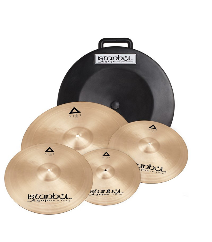 Istanbul Agop Set Platos Xist + Splash 10 + Funda