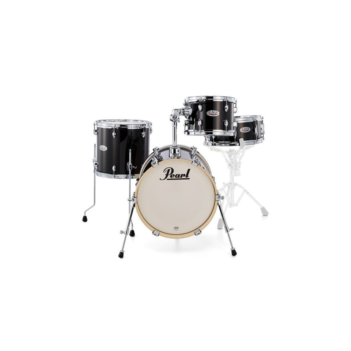 Pearl Midtown Black Gold Sparkle Baterias Acusticas Baterias Mini Pearl Midtown Black Gold