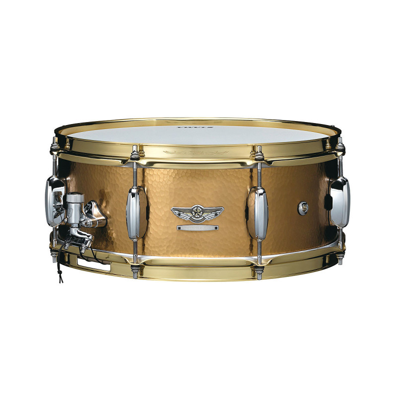 TAMA TBRS1455H STAR Reserve Snare Drum 14”×5.5”Hand Hammered Brass 