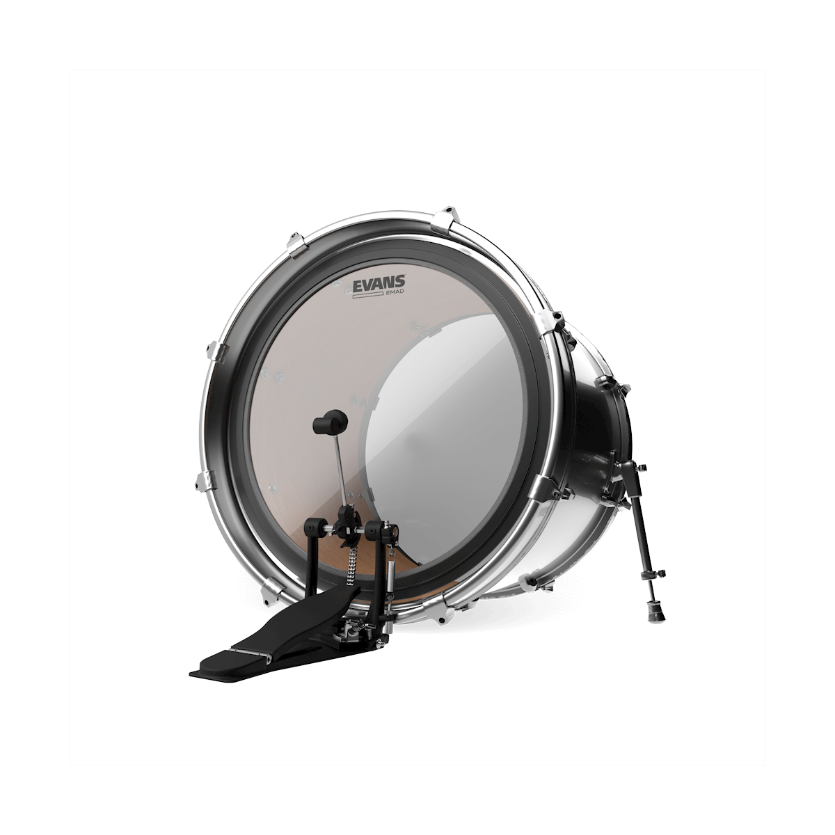 EVANS BD16EMAD [EMAD Clear 16 Bass Drum：Wood Hoop仕様] 【返品