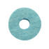 Dixon PAWS-9B2/4 Wool Cymbal Felt Quetzal Blue