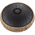 "Meinl Sonic Energy MOSTD1BK Steel Tongue Drum 10"" B Minor Black"