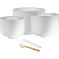 Meinl Sonic Energy CSBSETGEC Crystal Singing Bowl Set