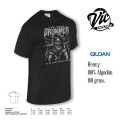 Vic Drums T-Shirt Drummer Metal Hombre Manga Corta S