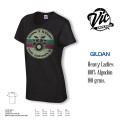 Vic Drums T-Shirt Drummer Groove Mujer Manga Corta S