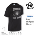 Vic Drums T-Shirt Rock Hit Hard Hombre Manga corta S