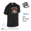 Vic Drums T-Shirt Drummer Soaul Hombre Manga corta M