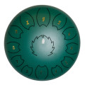 F-Zone STD611N Steel Tongue Drum 15 cm 11 Notas Verde OScuro