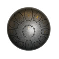 F-Zone STD818N Steel Tongue Drum 8 Notas Gris