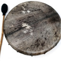 Elements Chamanic Drum with hair 50 cm