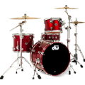 DWe 4 Piezas Set Completo Black Cherry Metallic