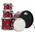 DWe 5 Pieces Set Black Cherry Metallic