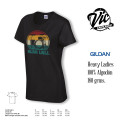 Vic Drums T-Shirt Don't Stop the Groove Mujer Manga corta L