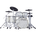 Roland VAD716 E-Drum Set Acoustic Design Pearl White