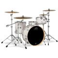 DW Performance Rock II White Marine Pearl + Caja