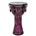 Gewa Djembé Liberty Series Mechanically Tuned 10" Abstract Bali Purple