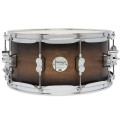 PDP by DW Concept Maple Charcoal Burst 14x6.5"